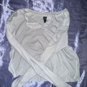 Skin tight long sleeve shirt